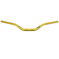 HANDLEBAR FOR MOTORBIKE- STAR BAR CROSS BOOSTER MX ALUMINIUM 2014 T6 -Ø 28,6mm L820mm H70mm GOLDEN (VARYING Ø  22,2/28,6/22,2)