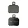 BRAKE PADS NEWFREN FOR YAMAHA 125 XMAX 2006>2013 Rear PEUGEOT 50 CITY STAR 2014> Rear 125 DJANGO HERITAGE 2014> Rear PIAGGIO 125 X9 2001>2007  Front/Rear  (FD0256BE)  (SCOOTER ELITE ORGANIC)