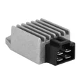 REGULATOR FOR SCOOT KYMCO 50 B&W, VITALITY 2 stroke/4 stroke, SUPER 9, 125 MOVIE, VIVIO / PEEUGEOT 50-100 2 stroke / SYM 50 SUPERFANCY, JET, MASK  (12V/8A - 4 terminals)  -SELECTION P2R-
