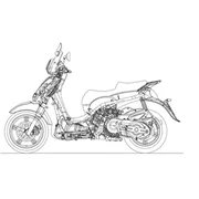 Scarabeo  Light 250 E3 2006-2008