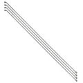 STAINLESS SPOKE- SILVER FOR EBIKE Ø 2,0mm -  Ø  2,3mm  L 275mm SAPIM "J BEND" WITH NUTS (SOLD PER 4)