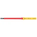 EMBOUTS/LAMES INTERCHANGEABLES ISOLE WERA KOMPAKT VDE 60 A FENTE/PLAT 1x5,5x157 mm JAUNE/ROUGE (VENDU A L'UNITE)  -MARQUE ALLEMANDE POUR LES ATELIERS-
