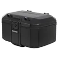 TOP CASE SHAD TR55 TERRA 55L PURE BLACK AVEC LOCK SYSTEM - CAPACITE 2 CASQUES JET (Platine vendue séparemment)  (D0TR55100B)
