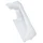 FRONT FAIRING FOR SCOOT MBK 50 OVETTO 2008>/YAMAHA 50 NEOS 2008> GLOSS WHITE  -LEFT- (LOWER PART, SPLASH GUARD)