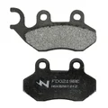 BRAKE PADS NEWFREN FOR SYM 125 SYMPHONY 2009> Front   125 FIDDLE III 2014>2016 Front  PEUGEOT 50-125-150 TWEET 2010> Front   125-200 LXR 2010> Front   (FD0219BE)  (SCOOTER ELITE ORGANIC)