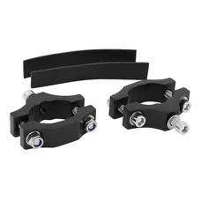 SUPPORT POUR FIXATION PORTE BAGAGE VELO - MODELE DEMI-COLLIER DIAM 20-26 mm) (PAIRE)