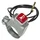 BOUTON AVERTISSEUR/KLAXON CYCLO UNIVERSEL AVEC COLLIER  -SELECTION P2R-