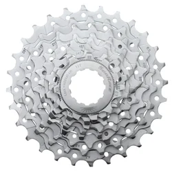 CASSETTE  8 speed SUNRACE 11-28 R86 FOR SHIMANO/SRAM NICKEL (SUPPLIED IN BOX) (11-12-14-16-18-21-24-28)