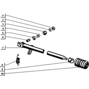 Tirant côté cabine (volant)