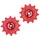 GALET DERAILLEUR ROUTE TRIPEAK 12-12 DENTS G5 CERAMIQUE 12V. SRAM ETAP AXS ROUGE (BLISTER DE 2)