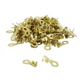 COSSE ELECTRIQUE LAITON NON ISOLEE OEILLET 4.2 x 20 A SERTIR  (VENDU AU SACHET DE 100 PIECES)  -SELECTION P2R-