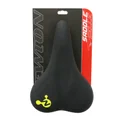 SADDLE- NEWTON FOR URBAN BIKE- METRO ELASTOMERE BLACK-SHAPE MEMORY- 260x180mm