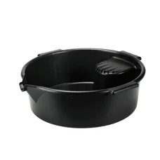 BOWL - MULTI PURPOSE FOR WORK SHOP  - PRESSOL -POLYETHYLENE GRADUATED WITH HANDLE - BLACK 6Lt