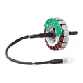 STATOR POUR MOTEUR ROUE ARRIERE BAFANG 36V/250W ARGENT ENTRAXE 130mm COMPATIBLE POUR 26"/28' COMPATIBLE LEADER FOX ET AUTRES