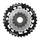 ROUE LIBRE  7V. SHIMANO TZ-510 14-34 MEGARANGE ARGENT/NOIR