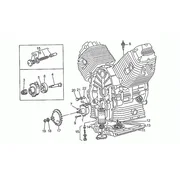 Pompe à huile complète