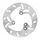 BRAKE DISC FOR POUR RIEJU 50 MRT 2014>2022, 50 TANGO 2014>2017AV (EXT 200 mm, INT 62 mm, 4 Holes ) (OEM : 0/001.090.0266) -IGM