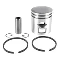 PISTON CYCLO ADAPTABLE PEUGEOT 103 MVL, SP, RCX, SPX, VOGUE  DIAM 39,90 mm  (LETTRE C) (SEGMENT 2,5 mm)  -SELECTION P2R-