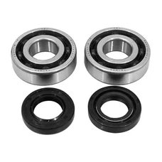 BEARING FOR CRANKSHAFT+SEALS FOR 50CC MOTORBIKE ARTEK K-SERIES FOR DERBI 50 SENDA, GPR/GILERA 50 SMT, RCR ( EURO 2 + EURO 3 ENGINE)  (BEARING KIT 6204 TPI POLYAMID C4 + RED NBR SEALS)