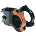 POTENCE VTT SWITCH ROCKER ALU CNC NOIR/ORANGE CINTRE 35mm DH L 45mm