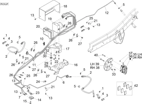 Tuyaus du freins - Etriers de frein II