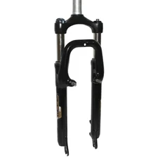 FORK- FOR MTB 26 " ZOOM COIL-ADJUSTABLE/LOCKOUT-BLACK- TRAVEL 60MM THREADLESS STEERER Ø 1''1/8-28,6 OUTER COMPATIBLE V-BRAKE/DISC
