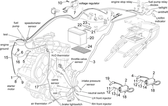 Circuit electrique cent.