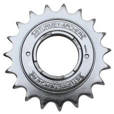 ROUE LIBRE  1V. SUNRACE / STURMEY ARCHER 19D. ARGENT CHAINE 3.30 - 1/2"x1/8" (EN BOITE)