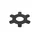 STAR WASHER FOR VARIATOR FOR  MBK 50 BOOSTER  -TOP PERFORMANCES-