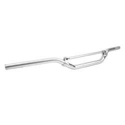 GUIDON 50 A BOITE ARTEK POUR BETA 50 RR/RIEJU 50 MRT/SHERCO 50 SM-R, SE-R/GILERA 50 SMT, RCR/DERBI 50 SENDA DIAM 22,2 mm LONGUEUR 800 mm ACIER ARGENT