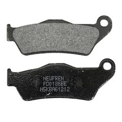 BRAKE PADS NEWFREN FOR YAMAHA 125 YP MAJESTY 1998>2009 Front   300 XC VERCITY 2003>2006 Rear SUZUKI 125 UBURGMAN 2002>2006 Front   (L 94.5mm - H 37mm - thk 7.5mm) (FD0186BE)  (SCOOTER ELITE ORGANIC)