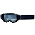 MASQUE/LUNETTES CROSS PROGRIP 3300 FL VISION GO MULTILAYERED NOIR MAT ECRAN MIROIR ARGENT ANTI-RAYURES/ANTI U.V./ANTI-BUEE (HOMOLOGUE CE-EN-N° AC-96025 REV.2)
