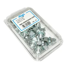 ECROU DE ROUE VELO A RONDELLE CRANTEE ALGI DIAM 10x100  (00593000-100) (BLISTER DE 25)