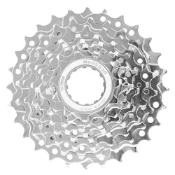 CASSETTE  8 Speed. MICROSHIFT for SHIMANO/SRAM (road use) 11-28 silver (sold per unit) 11-12-14-16-18-21-24-28