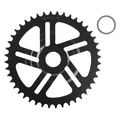 PLATEAU VAE/E-BIKE DIRECT MOUNT POUR BOSCH ESJOT 44DTS MONO NOIR ACIER (4ème GENERATION)