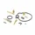 REPAIR KIT FOR CARB FOR PEUGEOT 50 TKR / KYMCO 50 2 Stroke / SYM 50 2 stroke (13 PIECES SET)  -SELECTION P2R-