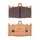 BRAKE PADS SET (2 pads) CL BRAKES FOR SUZUKI 1500 INTRUDER 2002>2009 Rear - (1145 RX3 TOURING SINTERED)