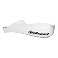 HAND GUARDS -  POLISPORT  EVOLUTION INTEGRAL WHITE (UNIVERSAL MOUNTING)
