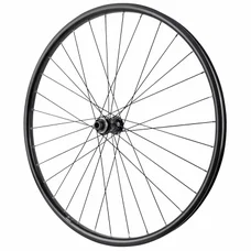 ROUE VTC / VAE 700 VELOX AVANT MOYEU SHIMANO TC500 CENTERLOCK TUBELESS READY AXE TRAVERSANT 15/100 NOIR 32 TROUS JANTE 622