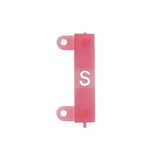 POCHOIR GRAVAGE TGV ALPHA EN LIGNE LETTRE S (SACHET DE 20)  -ICA-