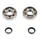 BEARING FOR CRANKSHAFT+SEALS FOR MOPED P2R FOR MBK 51, 41, 40, 88, CLUB (KIT SKF 6302 QR STEEL)