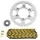 CHAIN AND SPROCKET KIT FOR RIEJU 50 SM SPIKE 1999>2002 420  12x48  (SPROCKET Ø 80/100/8.5)  (OEM SPECIFICATION)  -AFAM-