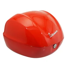 TOP CASE 32L ORIGINE PIAGGIO 50-125 VESPA PRIMAVERA/SPRINT 2013> ROUGE 894 (SANS DOSSERET)  -1B00001600R7-