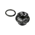 BOUCHON D'HUILE 50 A BOITE STAGE 6 MINARELLI 50 AM6/MBK 50 X-POWER, X-LIMIT/YAMAHA 50 TZR, DTR/PEUGEOT 50 XPS, XR6/RIEJU 50 RS1, SMX/BETA 50 RR/APRILIA 50 RS  -NOIR-