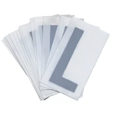 LETTRE PLAQUE PVC MOTO/SCOOTER 45mm  L  (VENDU PAR 10)