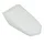 REAR MUDGUARD "PIAGGIO GENUINE PART" GILERA 50 SMT, RCR 2018> WHITE  -2B004331000W0B-