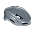 CASQUE VELO ADULTE GIST ROUTE VELOCE GRIS TAILLE 52-56 REGLAGE MOLETTE FERMETURE BOUCLE FIDLOCK MAGNETIQUE (EPS/PC)