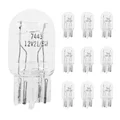 LIGHT BULB 12V 21/5W FOOT W2,1x9,5D WEDGE CLEAR (TAIL LIGHT+ TURN LIGHTS) (SOLD PER 10)  -SELECTION P2R-