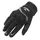 GLOVES ADX SPRING/SUMMER VISTA WITH KNUCLE ARMORBLACK/SILVER  EURO 10 (L)  (APPROVED EN 13594:2015)