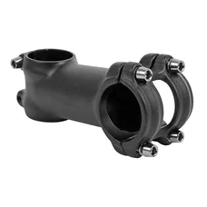 POTENCE ROUTE/VTT ALU 6061 NOIR 31,8 L 80mm POUR PIVOT FOURCHE 1"1/8 (28,6 mm) ANGLE +/- 7